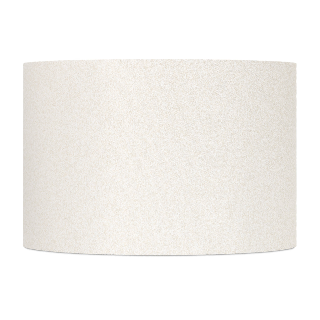 Cream Boucle Lamp Shade - Couture Lamps