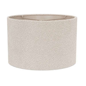 Natural Tan Boucle Lamp Shade - Couture Lamps