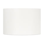 White Boucle Lamp Shade - Couture Lamps