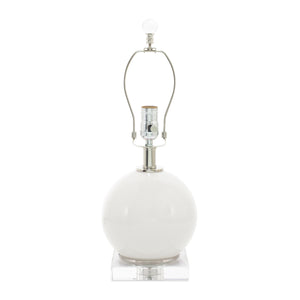 Delia Accent Lamp - Off White - Couture Lamps