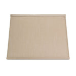 13/9x15/11x10.5 Tan Faux Silk Shade - Couture Lamps