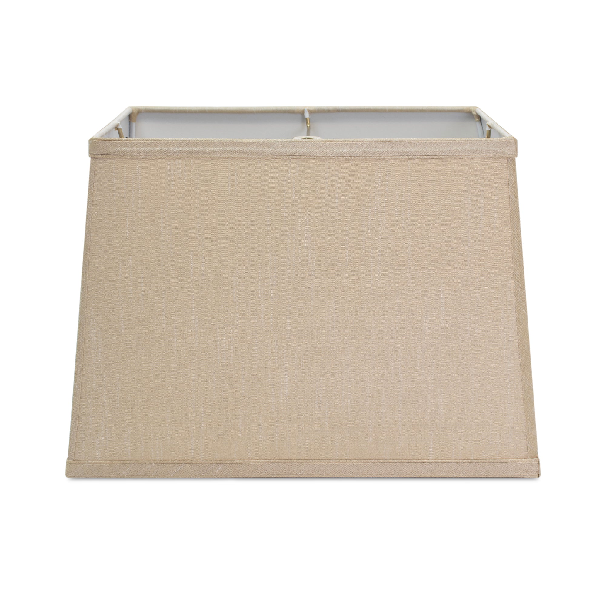 13/9x15/11x10.5 Tan Faux Silk Shade - Couture Lamps