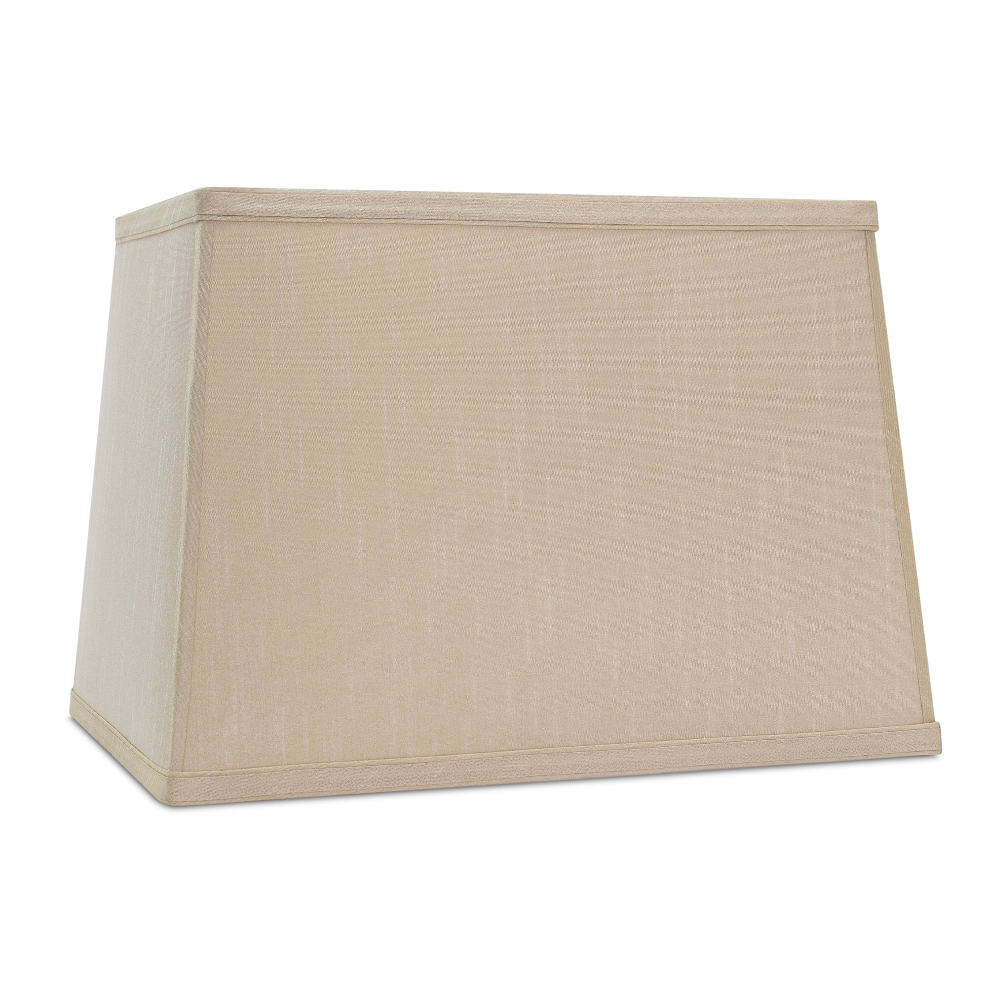 13/9x15/11x10.5 Tan Faux Silk Shade - Couture Lamps