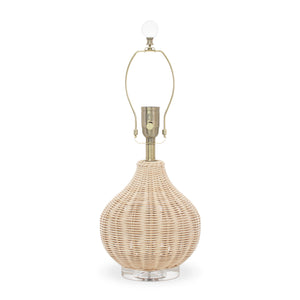 Natural Rattan Hadden Table Lamp - Couture Lamps