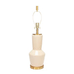 Nachez Table Lamp - Cafe Cream (Base,Harp,Finial) - Couture Lamps