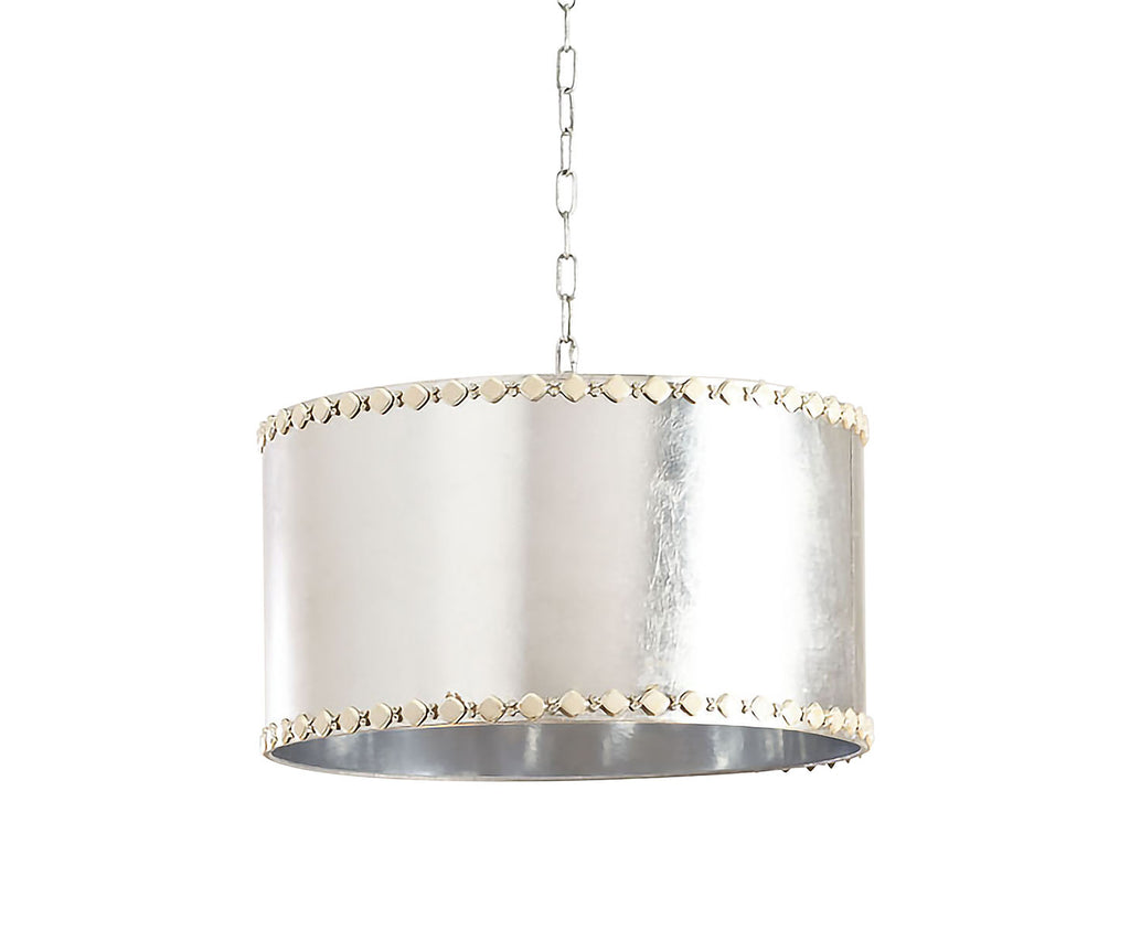 3 Light Pendant - Silver - NEW - Couture Lamps