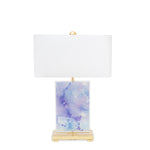 Beth Glover - Lilac/Gold Vertical - Couture Lamps