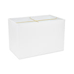 Rectangular White Crisp Linen Shade (Blair Shade) - Couture Lamps