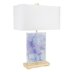 Beth Glover - Lilac/Gold Vertical - Couture Lamps